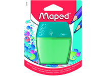 Точилка - 2 отверстия "Shaker" с контейнером в блистере (Maped)