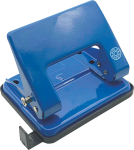 Дырокол - 20л. синий "Dolce Costo" с линейкой (ФинСиб)