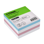 Бумага д/записей - 80х80х40 ассорти "Стандарт" (Стамм)