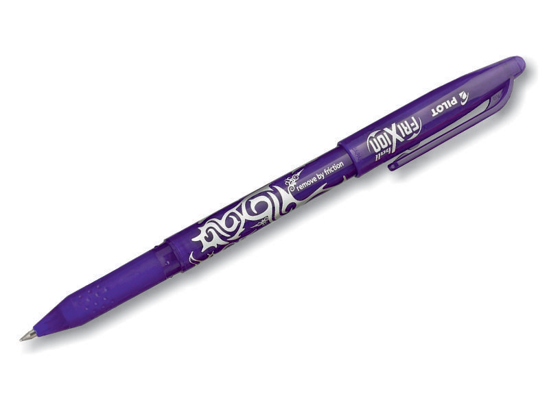Ручка шариковая - фиолетовый стержень 0.7мм "FRIXION METAMO"со стираемыми чернилами (PILOT)