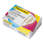 Скрепки - 28мм. 100шт. золотистый (Silwerhof)