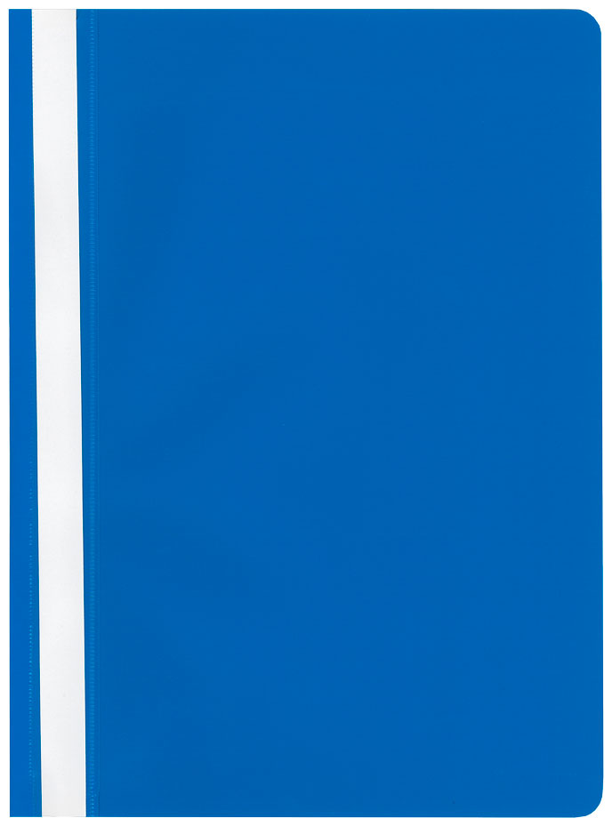 Скоросшиватель пластиковый - синий (BINDERMAX)