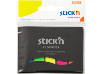 Индексы в наборе - 12х45мм. 5цв. по 25л. неон.цв. (HOPAX)