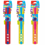 Линейка пластиковая - 30см. ассорти "KidyGrip" с держателем гибкая (Maped)