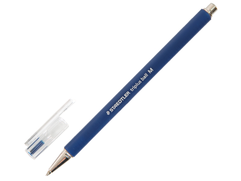 Ручка шариковая - синий стержень "Triplus ball" (STAEDTLER)