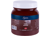 Краска акриловая - 220мл. умбра жженая "Ладога" (Н.П.)