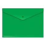 Папка с кнопкой - А4 зеленый 0.18 мм. DL "Lamark" (ФинСиб)