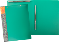 Папка с 2-мя пружинами - А4 зеленый (237х20х307мм.) "Айса" толщина пластика 0.70мм. (Shantou Yuansheng Industry)