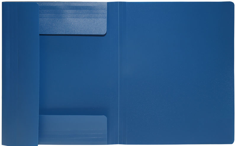 Папка с резинкой - А4 синий "Proff.Standard" (Proburo)