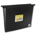 Папка подвесная - А4 черная 3 отделений пластиковая (BINDERMAX)