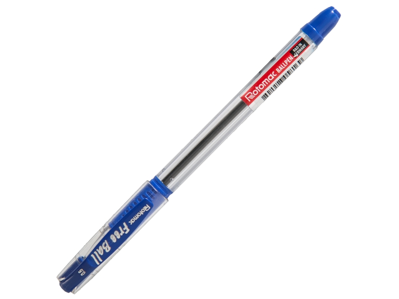Ручка шариковая - синий стержень "Rotomac--Free ball" (Rotomac)