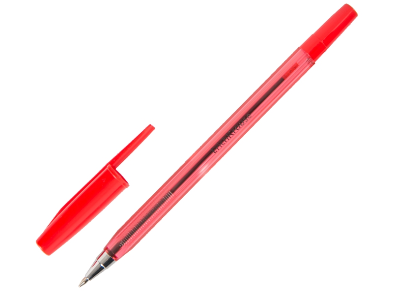Ручка шариковая - красный стержень "Maestro" (ErichKrause)