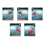 Тетрадь - А5  12л. клетка "Фламинго" (ErichKrause)