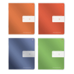 Тетрадь - А5  12л. клетка "Премиум Металлик" твердая обложка (Альт)