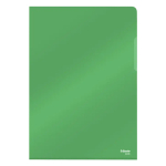 Папка-уголок - А4 зеленый глянцевый150мкр. (ESSELTE)