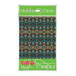 Картон цветной в наборе - 195х288  5л. 5цв. "Узоры" (Альт)