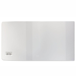 Обложка д/книг - 1шт. 243х345мм 120мкм. прозрачная (ДПС)