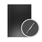 Папка с пружинами - А4 черный "Dolce Costo Эконом" (ФинСиб)
