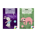 Картон цветной в наборе - 195х288 10л. 20цв. "Двусторонняя" (Bruno Visconti)