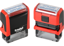 Оснастка д/штампа - 38х14 красный "NEW" (3стр.) (Trodat)