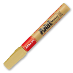 Маркер акриловый - золотистый 1-3мм "Luxor Paint Marker 880" универсальный для любых поверхностей. на спиртовой основе Волшебник