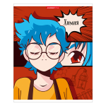 Тетрадь тематическая - А5 48л."Химия. Аниме" (Академия)