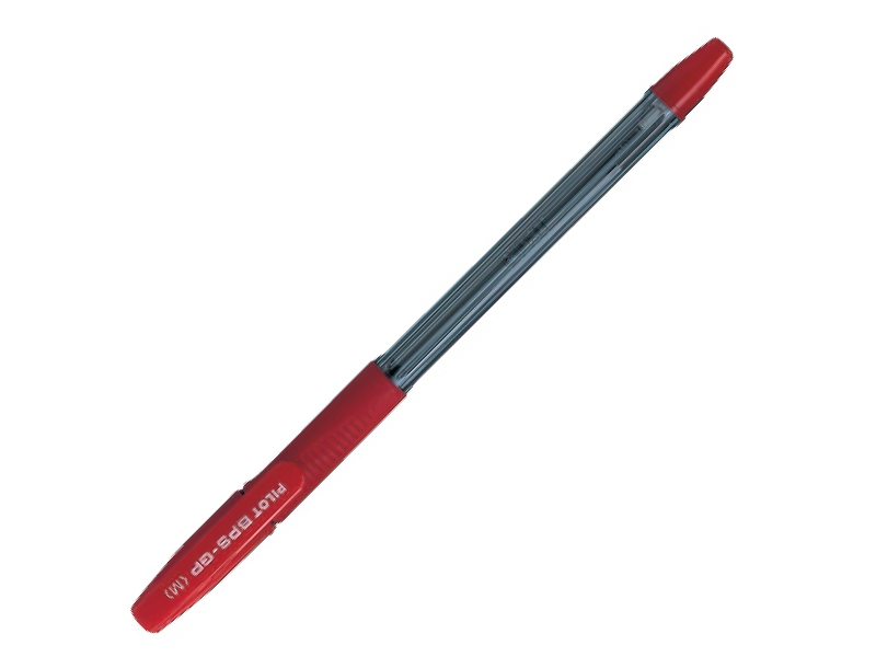 Ручка шариковая - красный стержень1.0мм. "BPS-GP" (PILOT)
