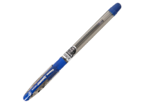 Ручка шариковая - синий стержень/прозрачный корпус "Rotomac-Spinner" (Rotomac)