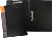 Папка с 2-мя зажимами - А4 черный (237х20х307мм.) "Айса" толщина пластика 0.70мм. (Shantou Yuansheng Industry)