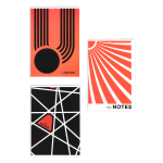 Тетрадь - А4  48л. клетка "Black&Orange" (Академия)