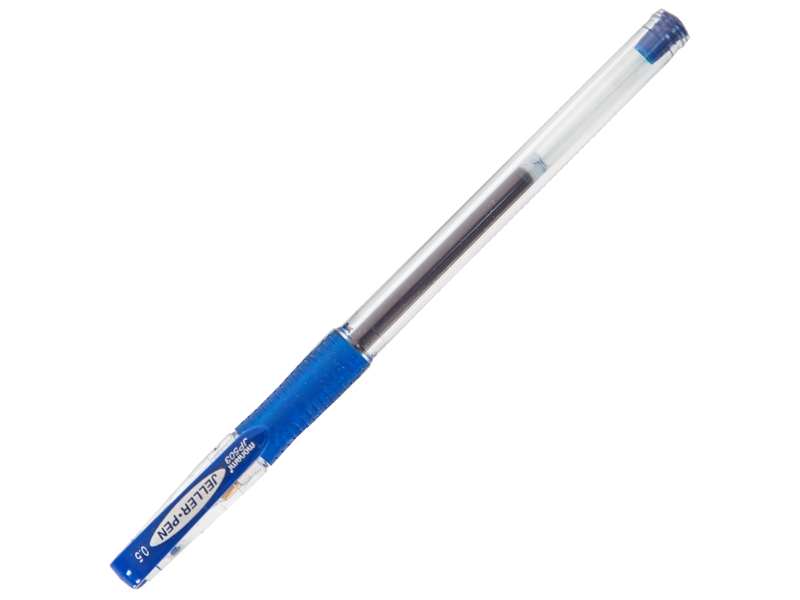 Ручка гелевая - синий стержень "J.PEN-503 GRIP- 0.5" (MonAmi)