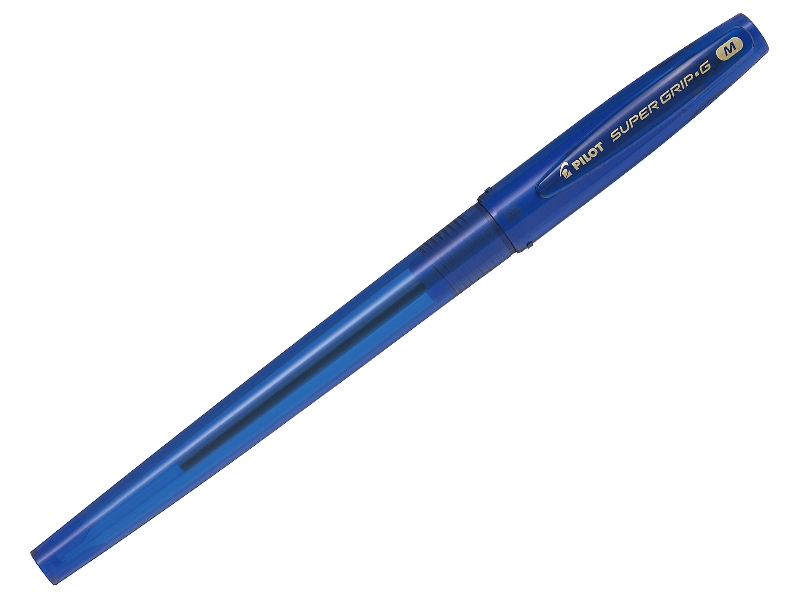 Ручка шариковая - синий стержень 1.0мм. "SUPER GRIP-G" (PILOT)