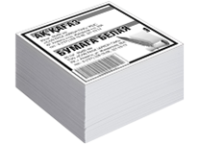 Бумага д/записей - 80х80х50 серый "Ақ қағаз" (Айкон Пак)