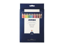Карандаши в наборе цветные - 12цв. "Jumbo" (Bruno Visconti)