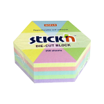 Бумага д/заметок - 61х70 250л. Pastel "Гексагон" (HOPAX)