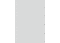 Разделитель пластиковый -  5цифр. (FALKEN)