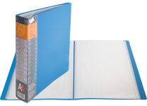 Папка с файлами - А4 80 синий (236х54х308мм.) "Айса" толщина пластика 0.80мм. файла 0.25мм. (Shantou Yuansheng Industry)