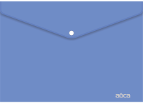 Папка с кнопкой - A4 синий (237х330мм.) "Айса" толщина пластика 0.15мм. (Shantou Yuansheng Industry)