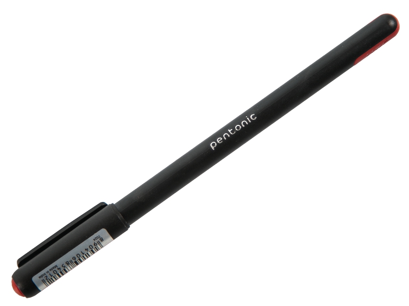 Ручка шариковая - красный стержень "PENTONIC" 0.7мм. (LINC)